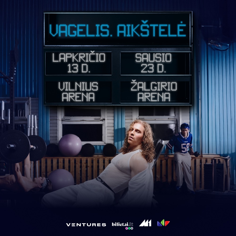 Vagelis. Aikštelė: lapkričio 13 d. - Arena Vilnius ir sausio 23 d. - Kauno „Žalgirio“ arena